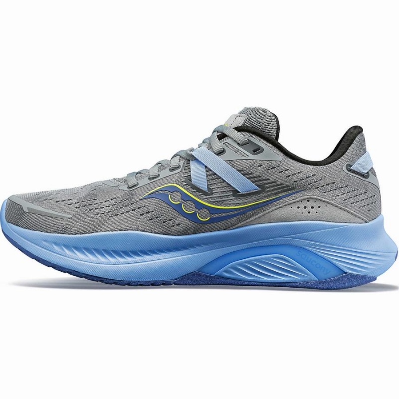 Women's Saucony Guide 16 Running Shoes Grey / Blue | UAE S94057-T07