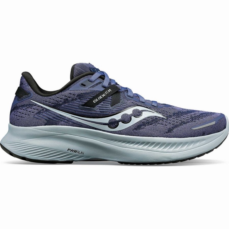 Women\'s Saucony Guide 16 Running Shoes Navy / Blue | UAE S53129-K95