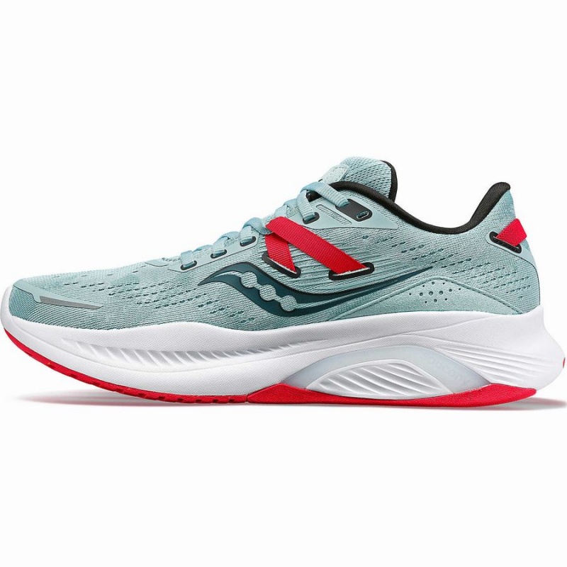 Women's Saucony Guide 16 Running Shoes Turquoise / Rose | UAE S24650-L18