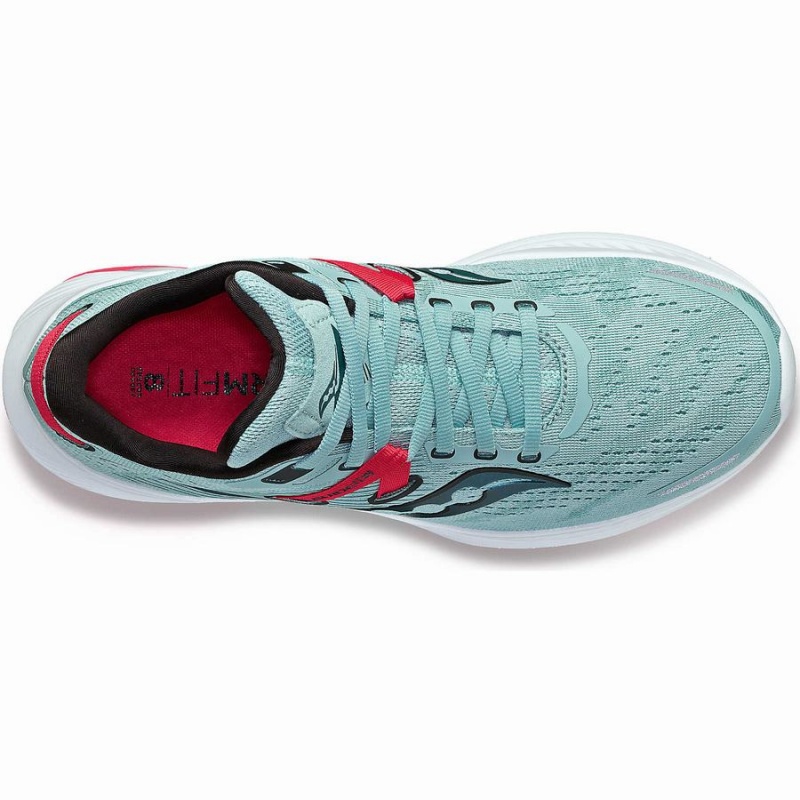 Women's Saucony Guide 16 Running Shoes Turquoise / Rose | UAE S24650-L18