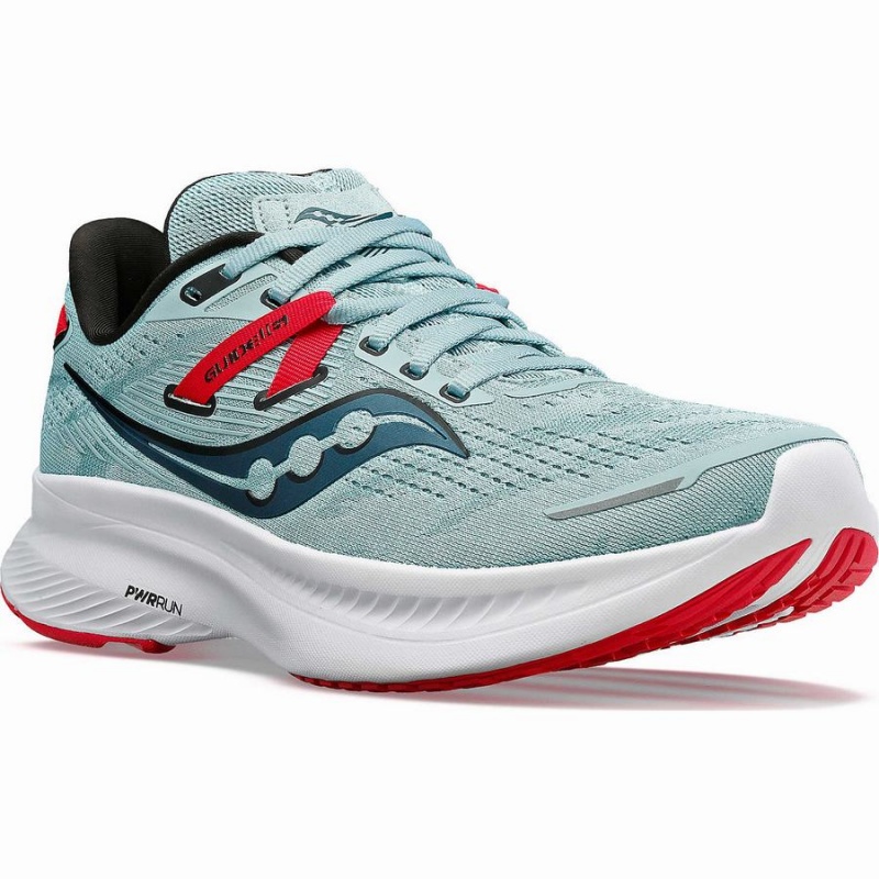 Women's Saucony Guide 16 Running Shoes Turquoise / Rose | UAE S24650-L18