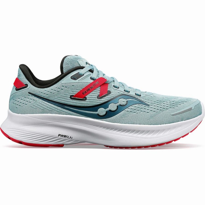 Women\'s Saucony Guide 16 Running Shoes Turquoise / Rose | UAE S24650-L18