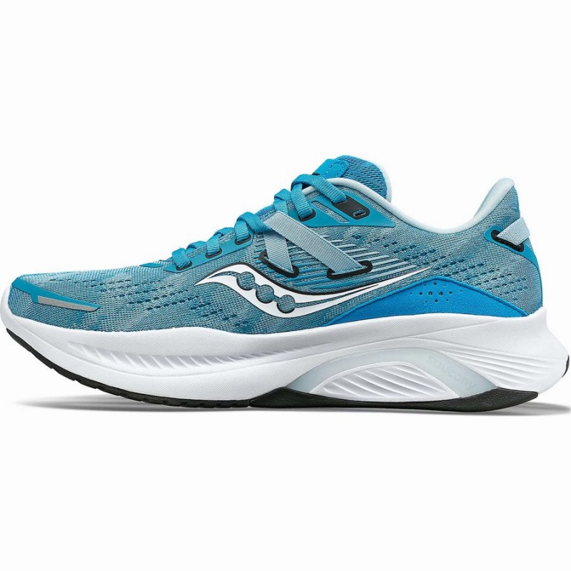 Women's Saucony Guide 16 Running Shoes Turquoise / White | UAE S61738-Q62