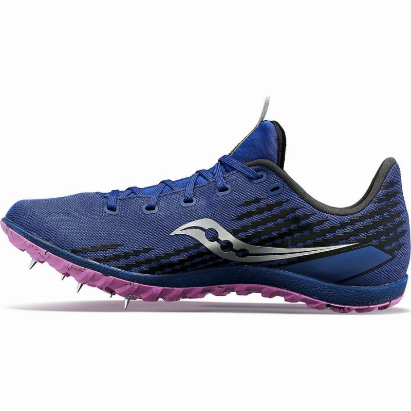 Women's Saucony Havok XC 3 Spike Track Spikes Indigo | UAE S12758-M10