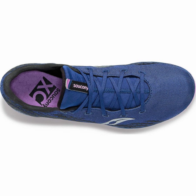 Women's Saucony Havok XC 3 Spike Track Spikes Indigo | UAE S12758-M10