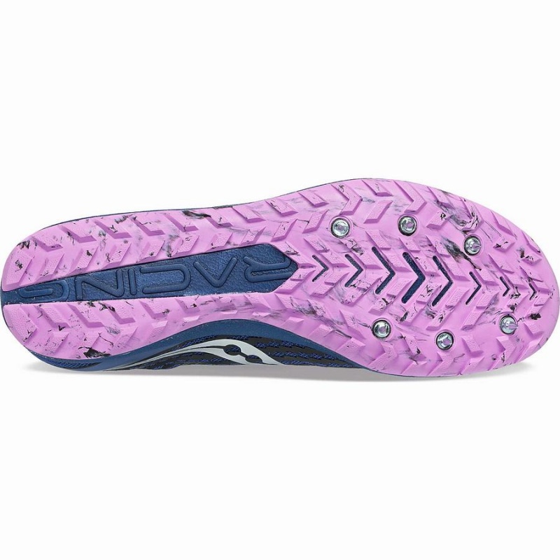 Women's Saucony Havok XC 3 Spike Track Spikes Indigo | UAE S12758-M10