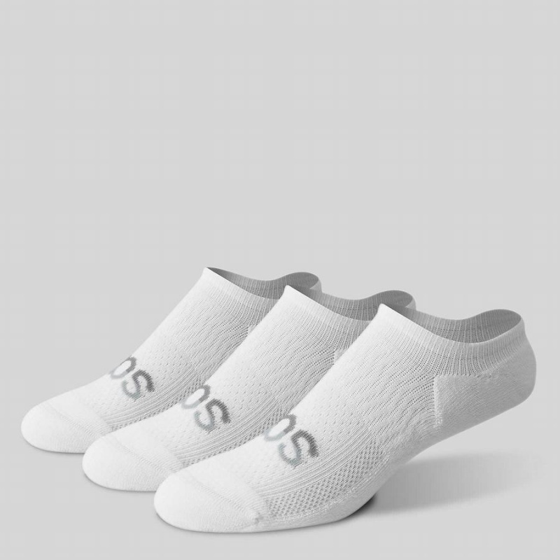 Women\'s Saucony Inferno Cushion Sneaker 3-Pack Socks White | UAE S73120-C29