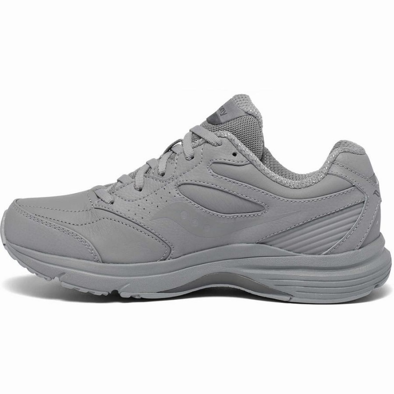 Women's Saucony Integrity Walker 3 Extra Wide Walking Shoes Grey | UAE S97825-R46