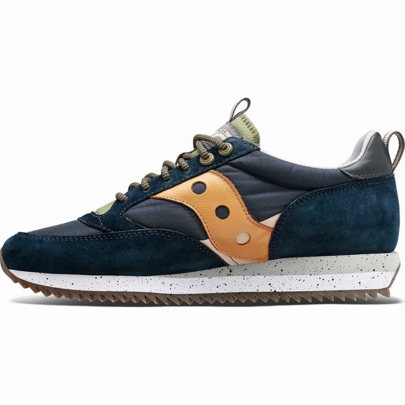 Women's Saucony Jazz 81 Peak Premium Sneakers Navy | UAE S54102-D56