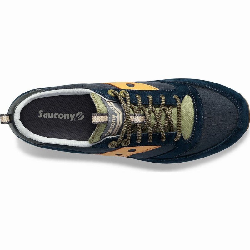 Women's Saucony Jazz 81 Peak Premium Sneakers Navy | UAE S54102-D56