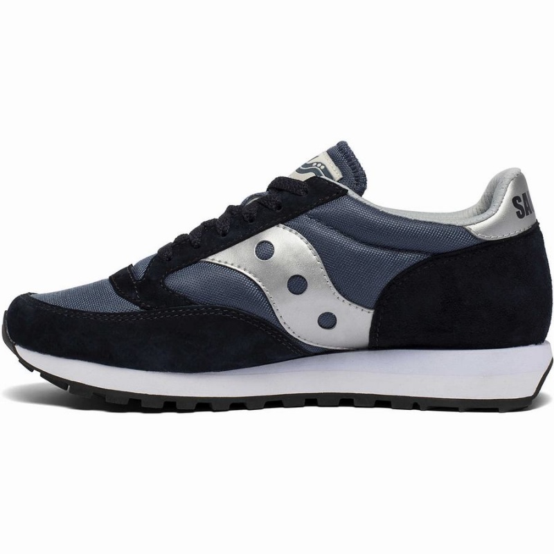 Women's Saucony Jazz 81 Sneakers Navy / Silver | UAE S31256-H25