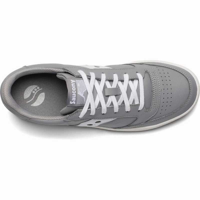 Women's Saucony Jazz Court Sneakers Grey / White | UAE S09352-L72