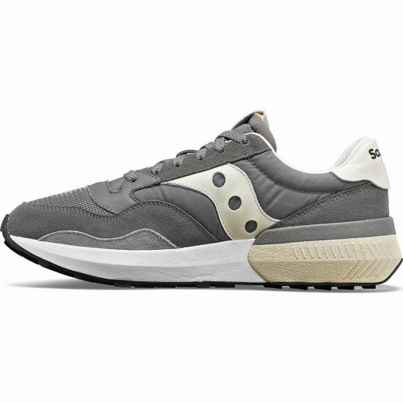 Women's Saucony Jazz NXT Sneakers Grey / Cream | UAE S51362-V98