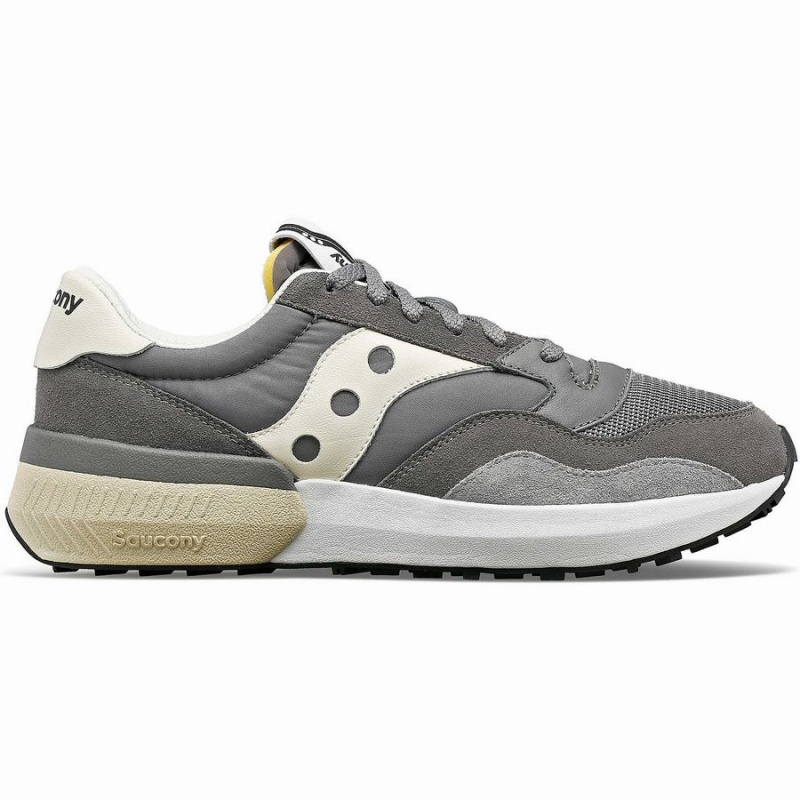 Women\'s Saucony Jazz NXT Sneakers Grey / Cream | UAE S51362-V98