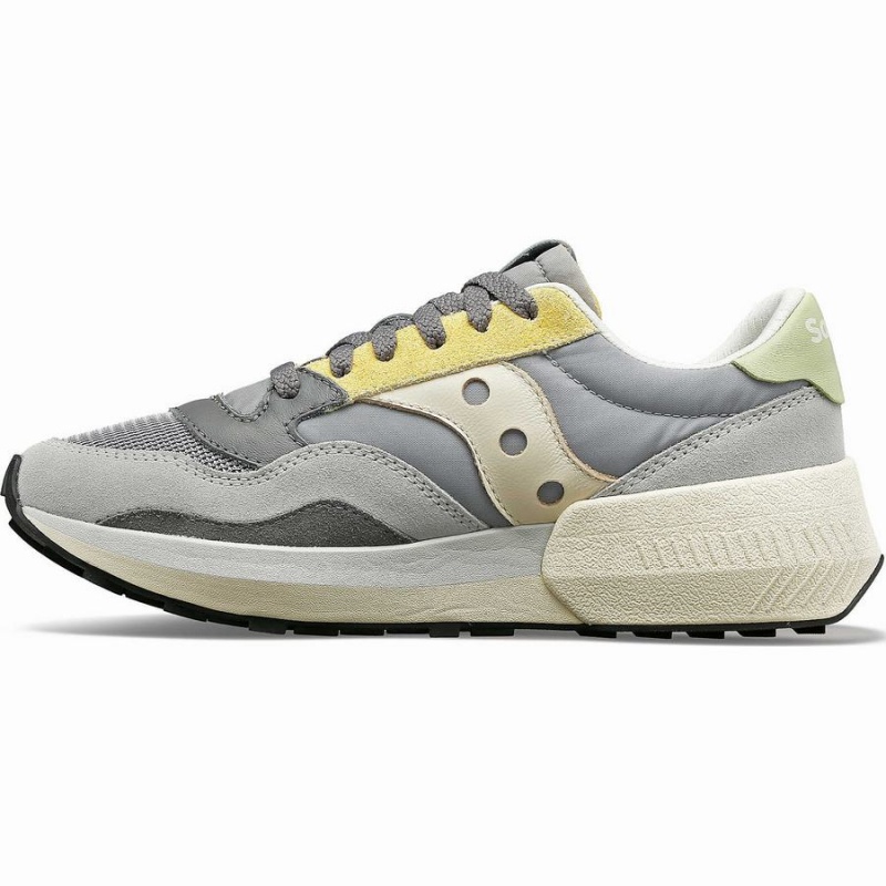 Women's Saucony Jazz NXT Sneakers Grey / Yellow | UAE S02673-M34