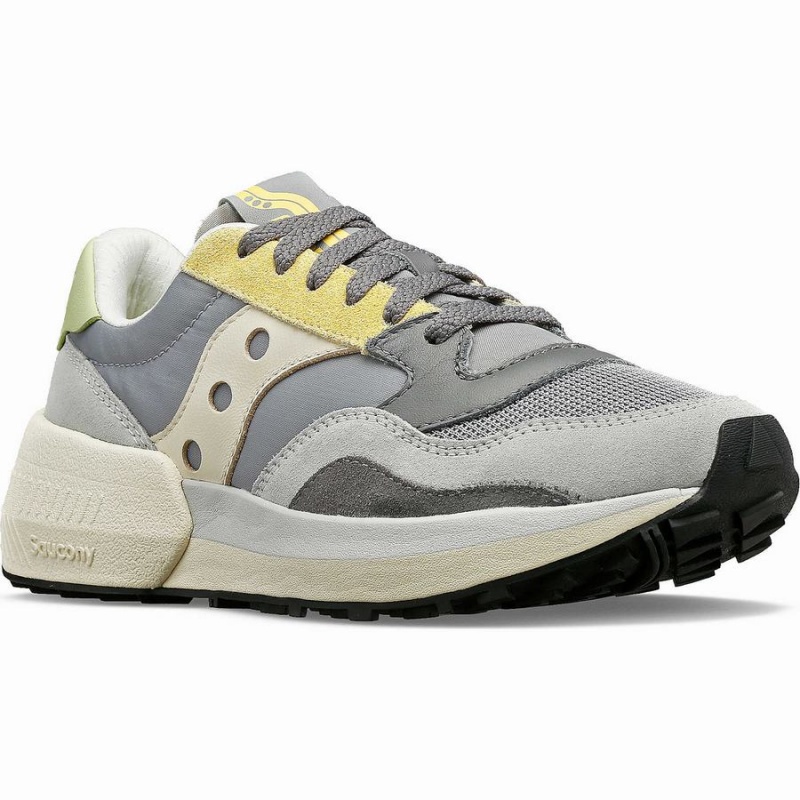 Women's Saucony Jazz NXT Sneakers Grey / Yellow | UAE S02673-M34