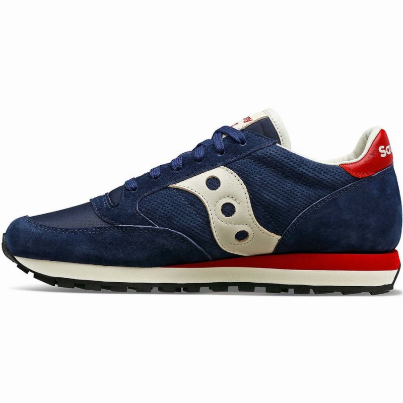 Women's Saucony Jazz Original Premium Sneakers Navy | UAE S23159-B35