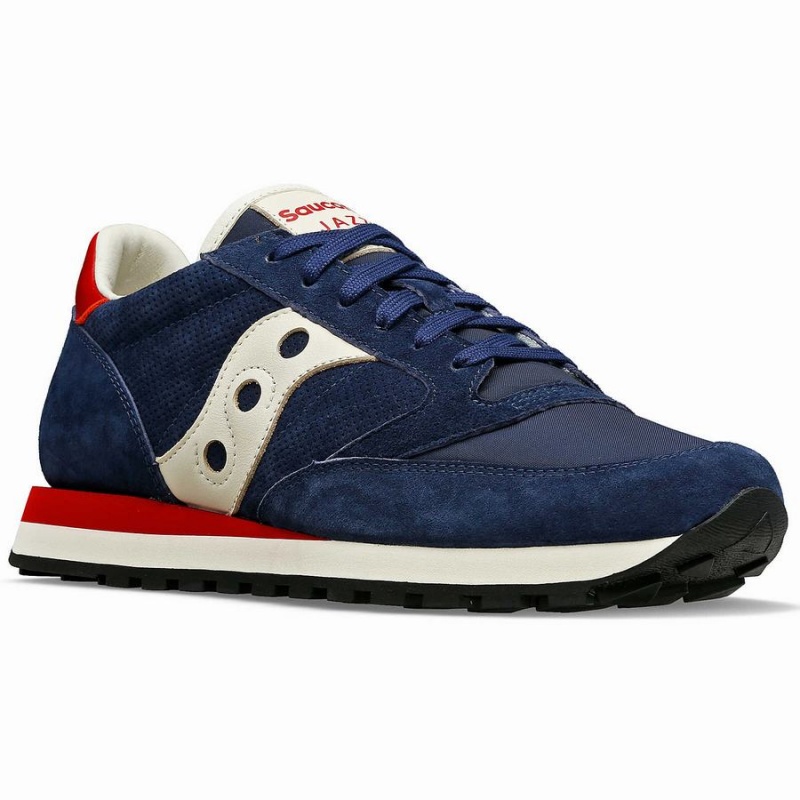 Women's Saucony Jazz Original Premium Sneakers Navy | UAE S23159-B35