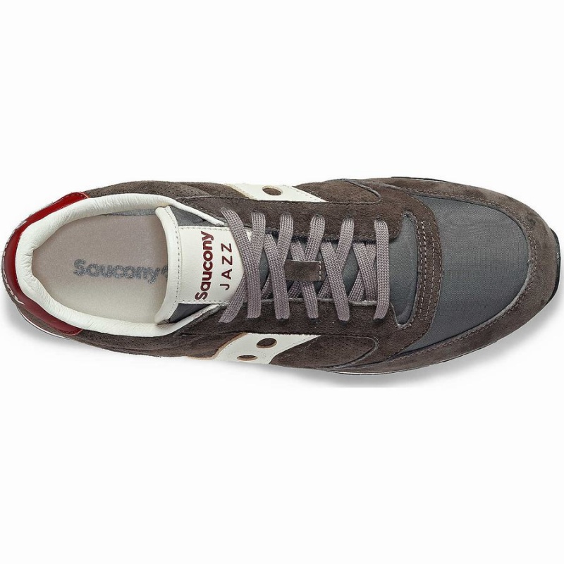 Women's Saucony Jazz Original Premium Sneakers Grey | UAE S20813-M12