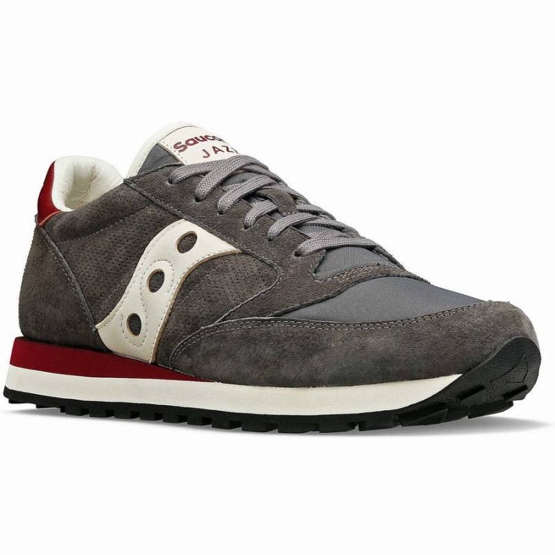 Women's Saucony Jazz Original Premium Sneakers Grey | UAE S20813-M12