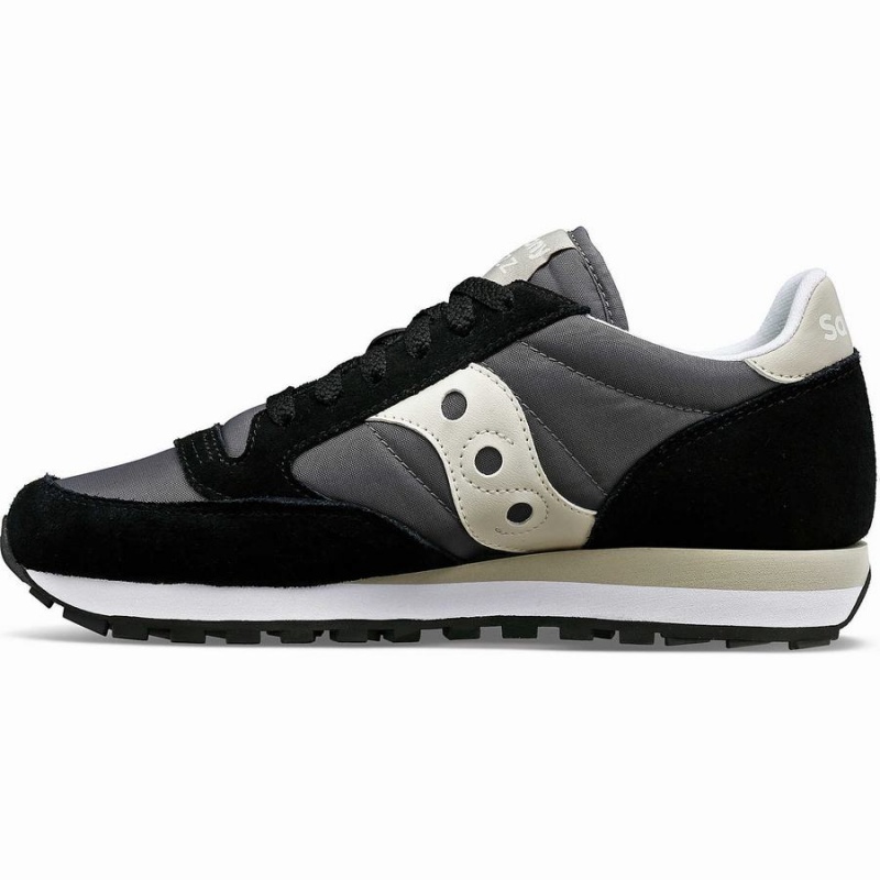 Women's Saucony Jazz Original Sneakers Black / Cream | UAE S29154-B03