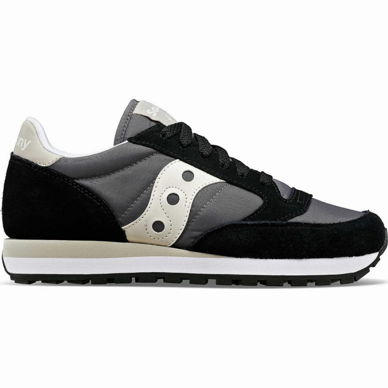 Women\'s Saucony Jazz Original Sneakers Black / Cream | UAE S29154-B03