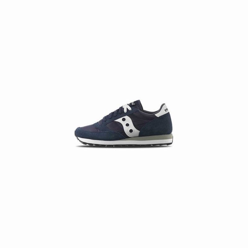 Women's Saucony Jazz Original Sneakers Navy / White | UAE S92506-R34