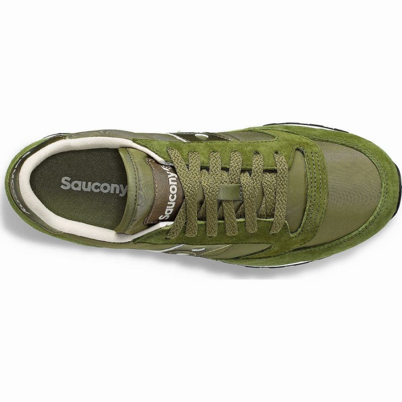 Women's Saucony Jazz Triple Sneakers Green | UAE S76423-U37