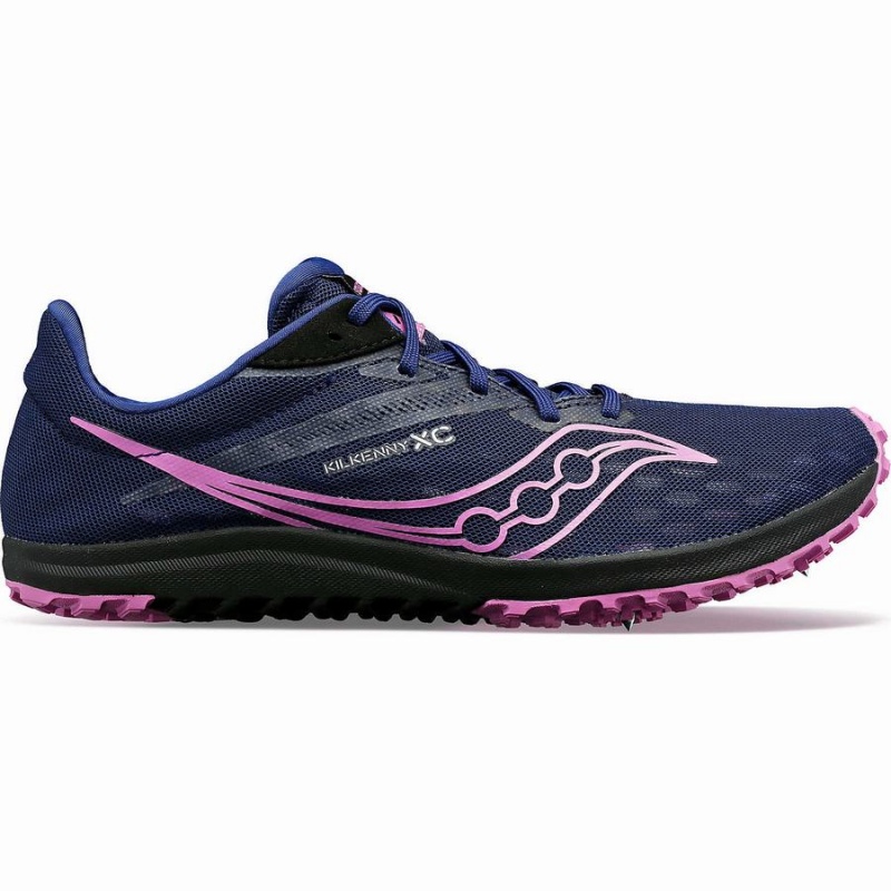 Women\'s Saucony Kilkenny XC9 Spike Track Spikes Indigo | UAE S84719-G07