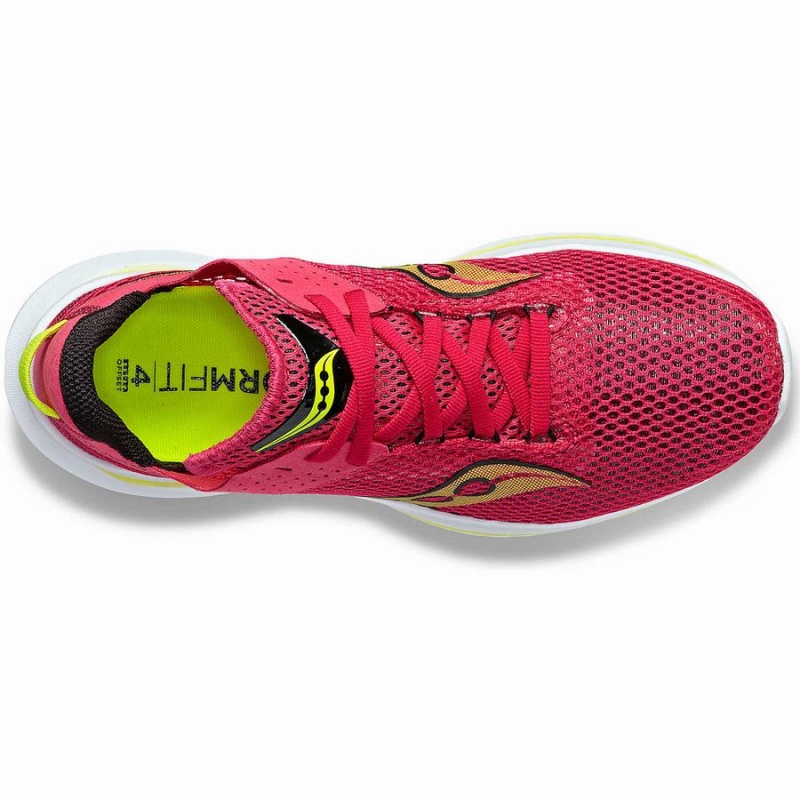 Women's Saucony Kinvara 14 Running Shoes Red / Rose | UAE S18309-N73