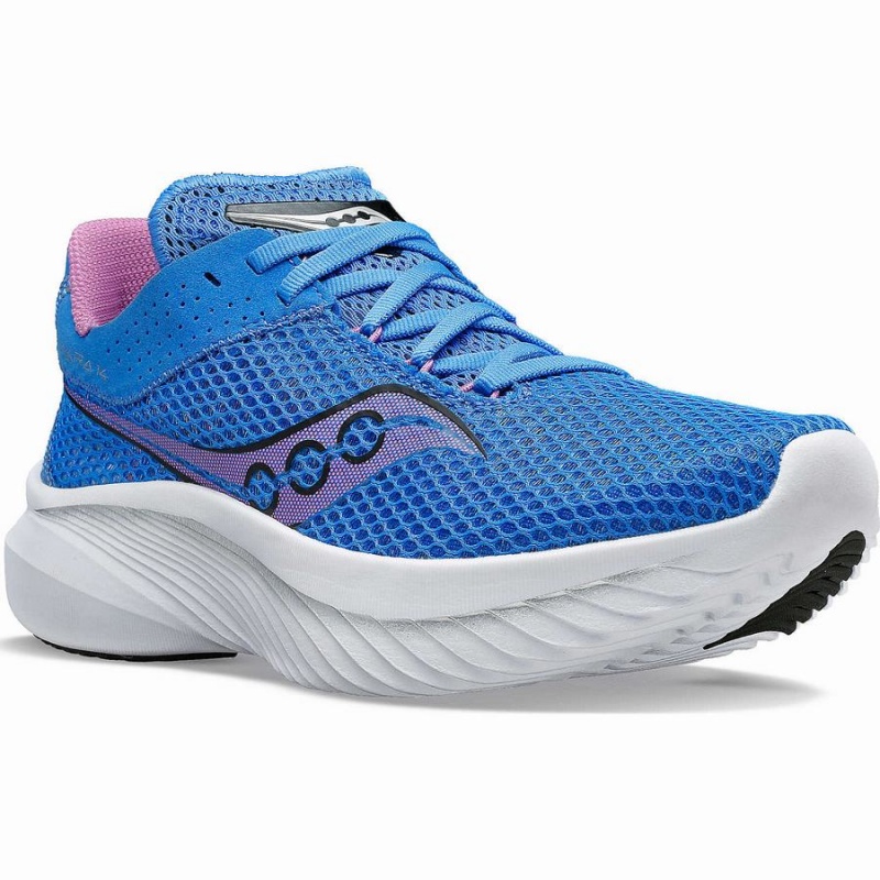 Women's Saucony Kinvara 14 Running Shoes Blue | UAE S19485-H95