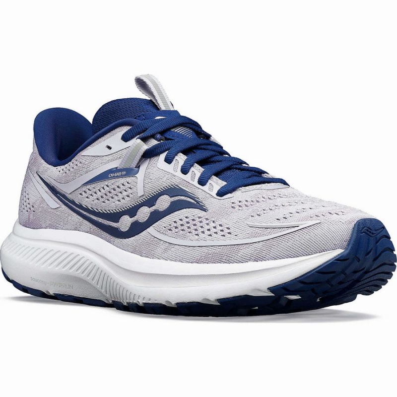 Women's Saucony Omni 21 Running Shoes Purple / Indigo | UAE S45137-X47