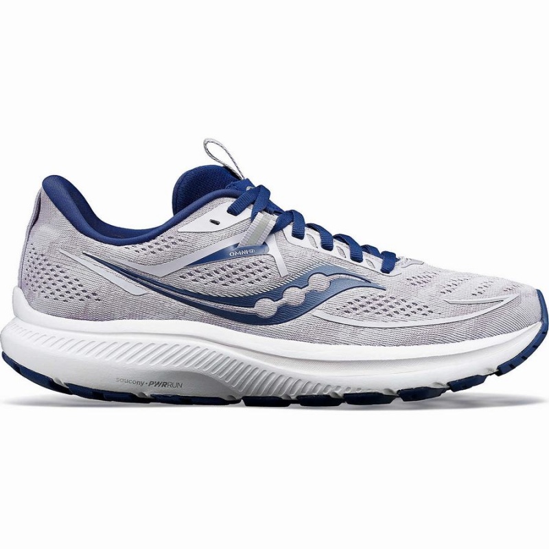 Women\'s Saucony Omni 21 Running Shoes Purple / Indigo | UAE S45137-X47