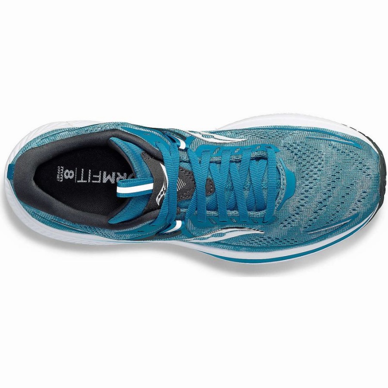 Women's Saucony Omni 21 Running Shoes Turquoise / Grey | UAE S02368-A50