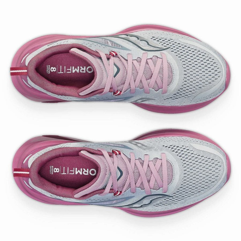 Women's Saucony Omni 22 Running Shoes Purple | UAE S65302-M62