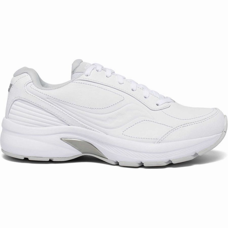 Women\'s Saucony Omni Walker 3 Walking Shoes White | UAE S10782-P69