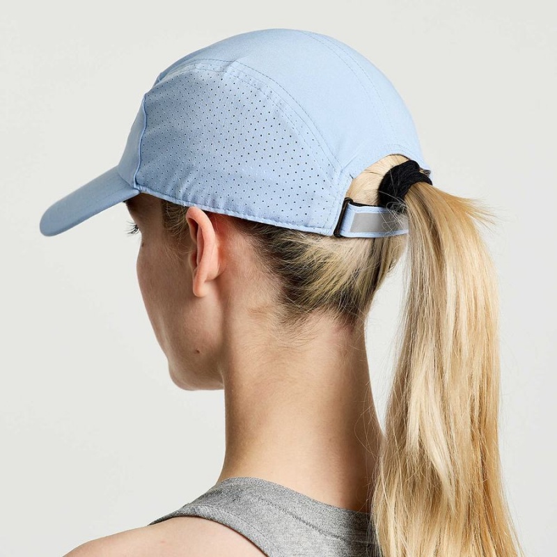 Women's Saucony Outpace Hats Blue | UAE S19236-T43