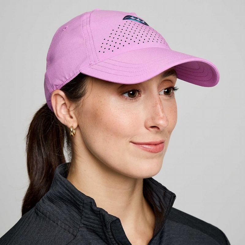 Women\'s Saucony Outpace Petite Hats Purple | UAE S83529-W28