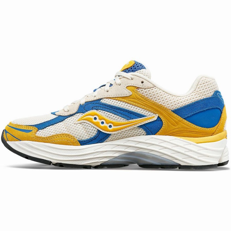 Women's Saucony ProGrid Omni 9 Premium Sneakers Cream / Yellow | UAE S95270-D15