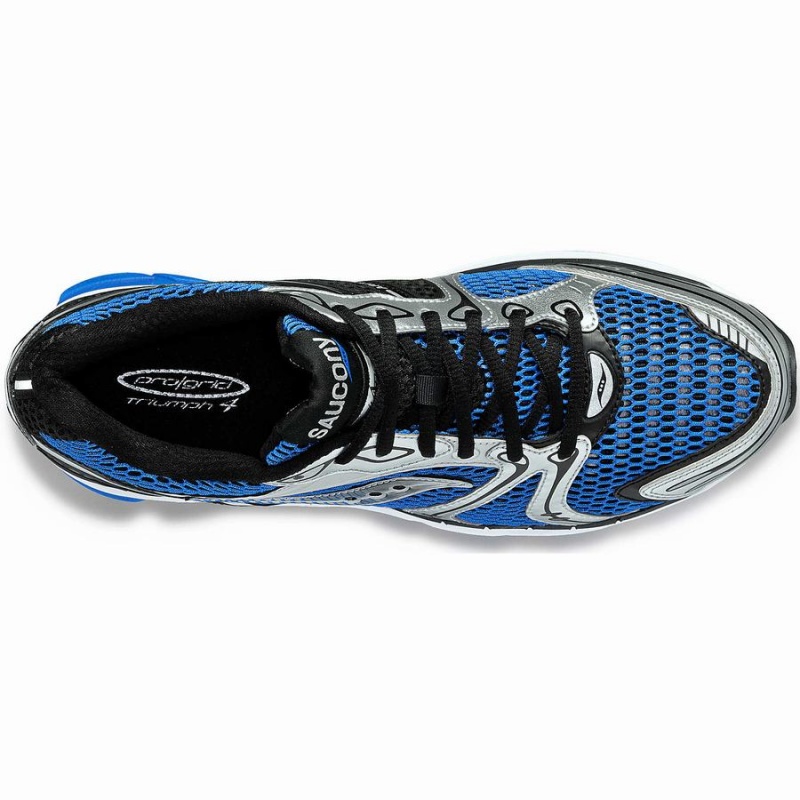 Women's Saucony ProGrid Triumph 4 Sneakers Blue / Silver | UAE S82357-U31