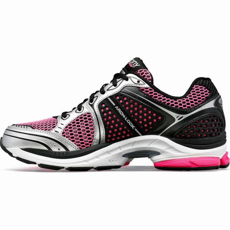 Women's Saucony ProGrid Triumph 4 Sneakers Pink / Silver | UAE S07948-P91