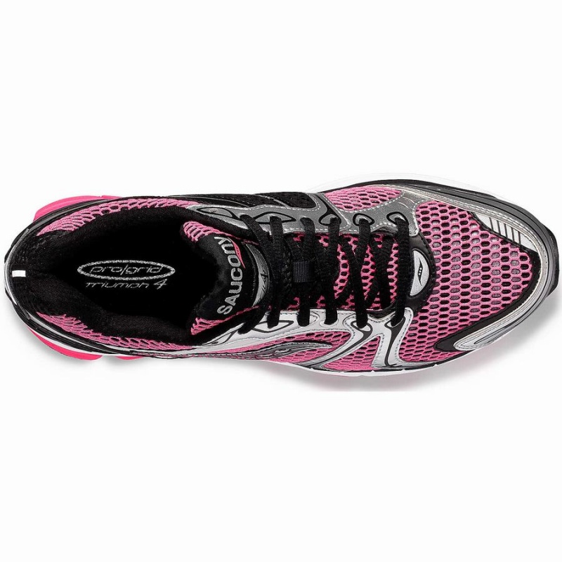 Women's Saucony ProGrid Triumph 4 Sneakers Pink / Silver | UAE S07948-P91