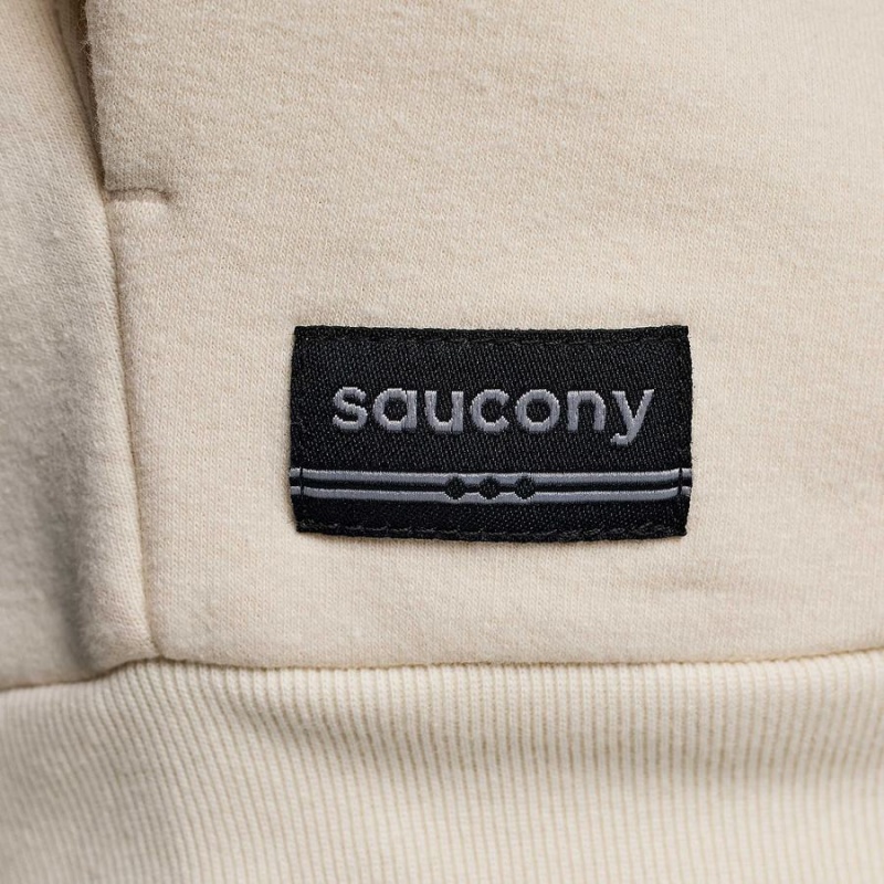 Women's Saucony Recovery Crew Sweatshirt Beige | UAE S80956-G15