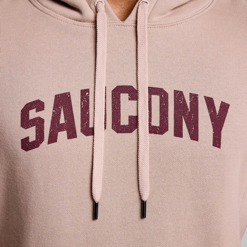 Women's Saucony Recovery Hoody Hoodie Smoke Graphic | UAE S85076-M49