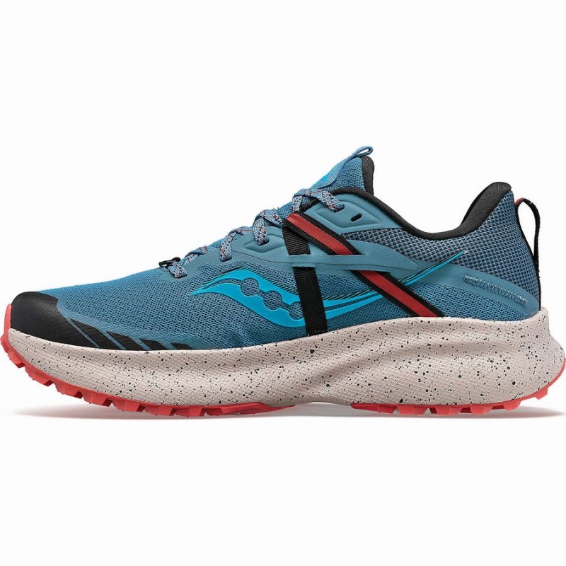 Women's Saucony Ride 15 TR Trail Running Shoes Blue | UAE S20153-A35