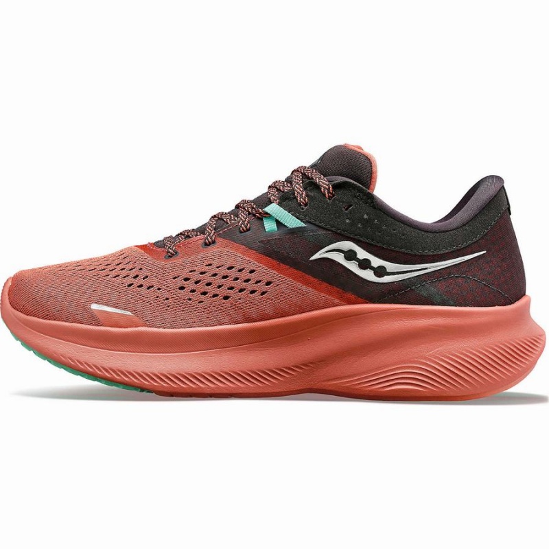 Women's Saucony Ride 16 Running Shoes Orange | UAE S74852-E42