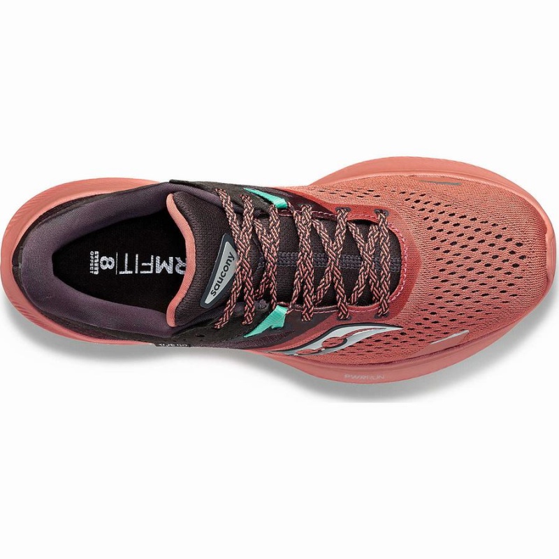 Women's Saucony Ride 16 Running Shoes Orange | UAE S74852-E42