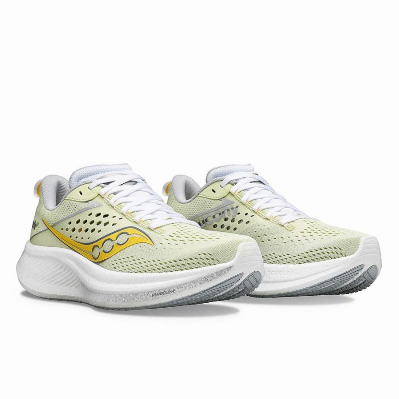 Women's Saucony Ride 17 Running Shoes Fern / Cloud | UAE S81632-T67