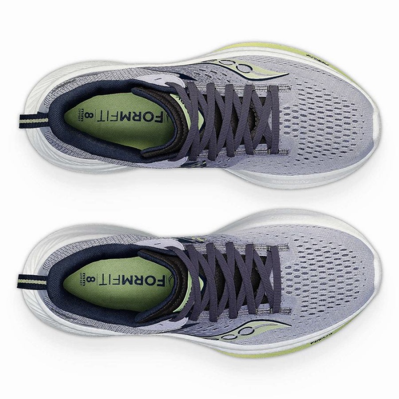 Women's Saucony Ride 17 Running Shoes Navy | UAE S06489-K80