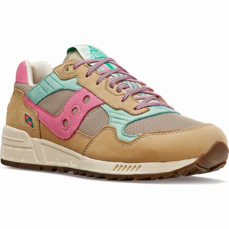 Women's Saucony Shadow 5000 Earth Citizen Sneakers Grey / Pink | UAE S91057-H14